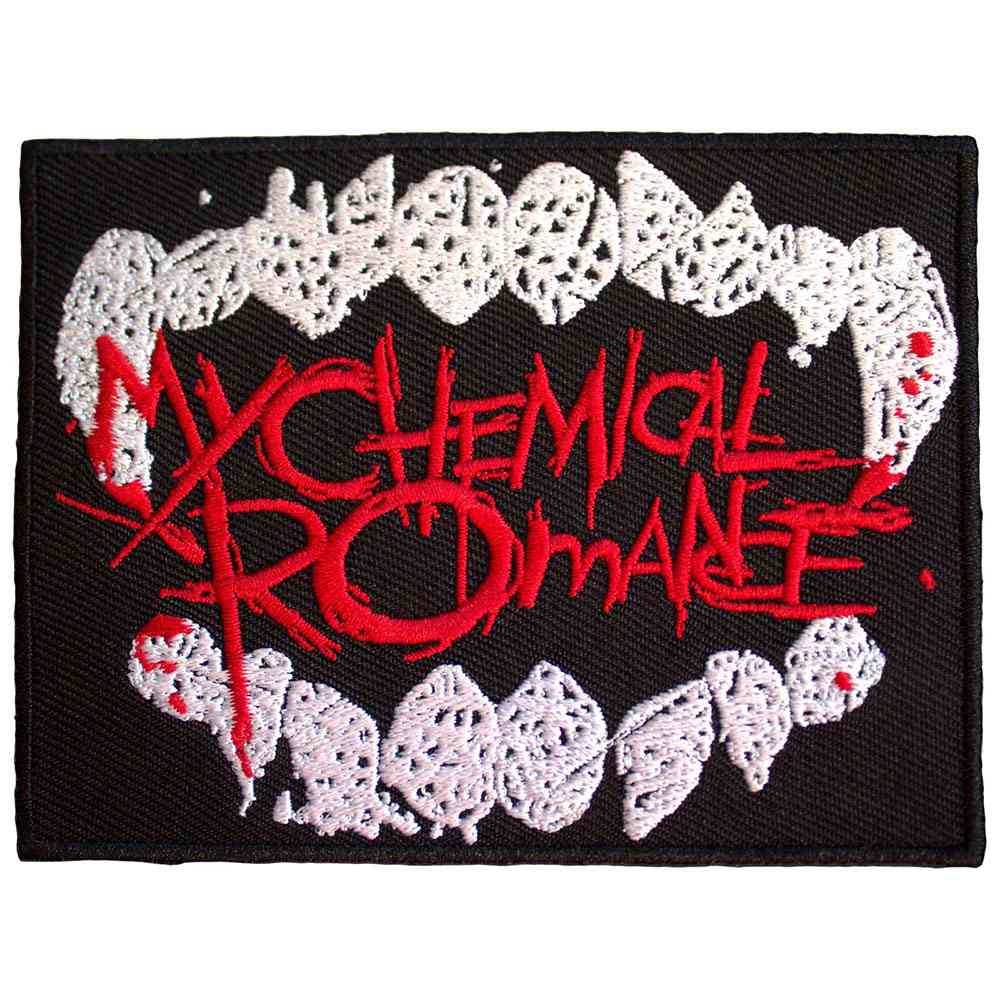 My Chemical Romance - The Black Parade Logo Fangs Pièce - Noir